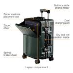 AIWEINY Expandable Zipperless Hard Shell Carry-On