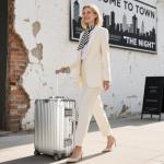 22-Inch Aluminum Carry-On Luggage with Spinner Wheels