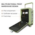 AIWEINY 20 Inch Lightweight Carry-on Luggage with Cup Holder