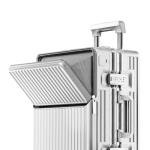 Zipperless 2-Piece Hardshell Luggage Set - Silver