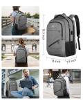 MATEIN 17-Inch Laptop Backpack with USB Port