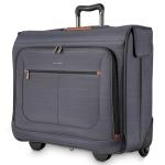 Ricardo Beverly Hills Montecito 2.0 Softside Wheeled Rolling Garment Bag for Travel, Men and Women, Built-in Suit Compartment, 23-inch Wide, Grey