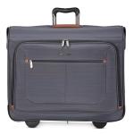 Ricardo Beverly Hills Montecito 2.0 Softside Wheeled Rolling Garment Bag for Travel, Men and Women, Built-in Suit Compartment, 23-inch Wide, Grey