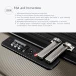 Ricardo Beverly Hills Melrose Hardside Expandable Luggage with Lightweight Construction for Smooth Traveling, Stylish, Durable, and Spacious, Men and Women, Bronze, Check-In Medium 25-Inch