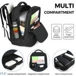 Laptop Backpack with Shoe Compartment and USB Port
