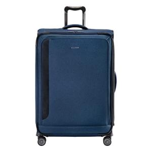 Ricardo Beverly Hills Malibu Bay 3.0 Softside, 4 Wheel Spinner, Lightweight Suitcase, Unisex, Stylish, Blue, Checked-Large 29-Inch