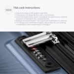 Ricardo Beverly Hills Rodeo Drive 2.0 Hardside 4 Wheel Spinner, TSA Lock, Lightweight Suitcase, Unisex, Stylish, Arctic Blue, 21-Inch Carry-On