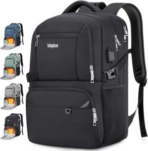 Insulated Laptop Backpack with Lunch Box & USB