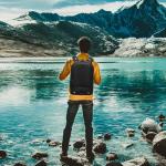 Somago 16 Inch Water Resistant Anti-Theft Backpack