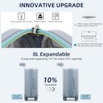 HanTrip 28 Inch Expandable Hard Shell Luggage