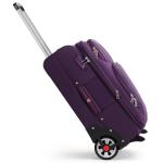 ROPPLUS Expandable Softside Luggage with Large Wheels