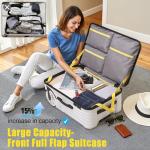 ROPPLUS 80L Hard Shell Suitcase with TSA Lock