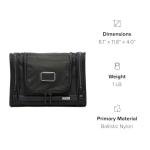 TUMI Alpha Hanging Travel Kit - Black Organizer