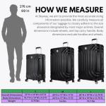 Skyway Nimbus 4.0 Lightweight Expandable Black Carry-On