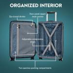 Skyway Nimbus 4.0 Expandable Hardside Carry-On 20-Inch