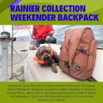 Skyway Rainier Eco-Friendly Weekender Laptop Backpack