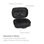 TUMI Black Small Accessory Pouch for Women