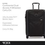TUMI Alpha Continental Lightweight 4-Wheel Carry-On