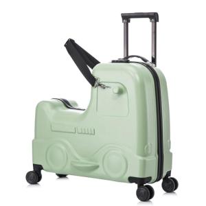 22-Inch Kids Ride-On Suitcase with Spinner Wheels