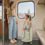 Apelila 20” Ride-On Luggage with TSA Lock