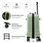 22-Inch Kids Ride-On Suitcase with Spinner Wheels