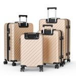 Apelila Lightweight 4-Piece Hardshell Luggage Set