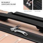 Apelila Lightweight 4-Piece Hardshell Luggage Set