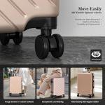 Apelila Lightweight 4-Piece Hardshell Luggage Set