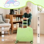 Apelila 18" Kids Ride-On Carry On Suitcase
