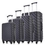 Apelila 4-Piece Hardshell Luggage Set with Spinner Wheels