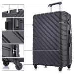 Apelila 4-Piece Hardshell Luggage Set with Spinner Wheels