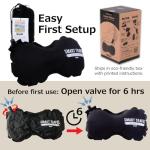 SmartTravel Inflatable Memory Foam Lumbar Support Pillow