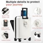 VentureVault 20-Inch Carry-On Hard Shell Luggage