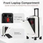 VentureVault 20-Inch Carry-On Hard Shell Luggage