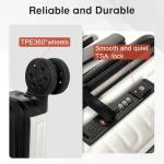 VentureVault 20-Inch Carry-On Hard Shell Luggage