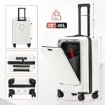 VentureVault 20-Inch Carry-On Hard Shell Luggage