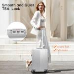 VentureVault Aluminum Carry-On Luggage 20-Inch