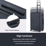Travelhouse 3-Piece Lightweight Hardshell Luggage Set