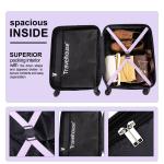 Light Purple 20" Hardshell Carry-On Suitcase