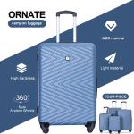 Travelhouse 4-Piece Lightweight Hardshell Luggage Set