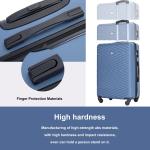 Travelhouse 4-Piece Lightweight Hardshell Luggage Set