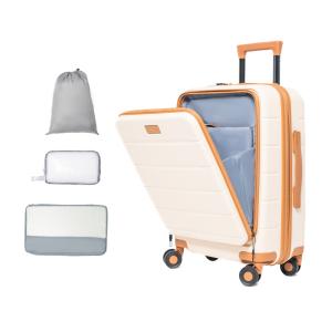 Travelhouse 4-Piece Hardside Carry-On Luggage Set