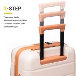 Travelhouse 4-Piece Hardside Carry-On Luggage Set