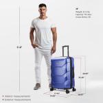 DUKAP Zonix 26" Lightweight Hardside Spinner Bag
