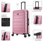 InUSA Trend 28" Rose Gold Hardside Spinner Luggage