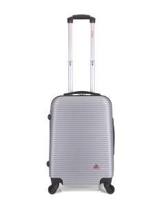 InUSA Royal 20" Lightweight Hardside Luggage, Silver