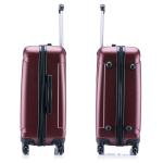 InUSA Pilot 3-Piece Wine Hardside Luggage Set