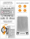 KANGSHILU Lightweight Aluminum Carry On Luggage 20