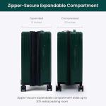 NOBL Expandable Carry On Luggage with Spinner Wheels