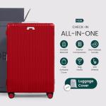 Nobl Zipperless Aluminum Frame Check-In Suitcase